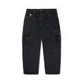 Butter Santosuosso Cargo Denim Jeans, washed black