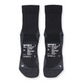 Satisfy Merino Nylon Tube Socks, black