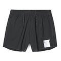 Satisfy Space‑O&trade; 5" Shorts, black.