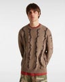 Vans Skate Thorn Crew Sweatshirt, walnut