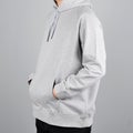 Snow Peak Recycled Cotton Pullover Hoodie, grey