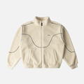 Dime Polar Fleece Sherpa Zip, cream
