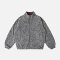 Dime Reversible Chilling Fleece, smoke / brown