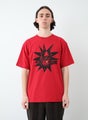 Rassvet Skull Tee, dark red