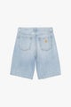 Carhartt Langdon (Long Landon) Shorts, blue heavy worn bleached