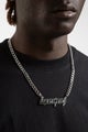 Wasted Paris Blade Necklace, silver