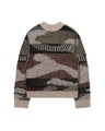 Racer Alpaca Sweater, camo