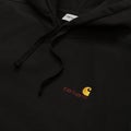 Carhartt Hooded American Script Sweat,black