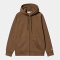 Carhartt Hooded Chase Jacket, tamarind / gold