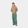 Carhartt Hooded Chase sweat, peanut / gold