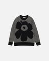 Marimekko Pehmyt Unikko,  black / gray