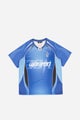 Wasted Paris Ambrosiana Football Jersey, blue.