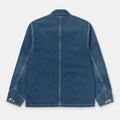 Carhartt Michigan Coat, blue mid worn wash