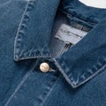 Carhartt Michigan Coat, blue mid worn wash