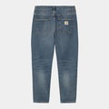 Carhartt Newel Pant, blue dark used wash.