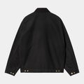 Carhartt OG Detroit Jacket (Summer), black / black aged canvas (Dearborn Canvas)