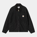 Carhartt OG Detroit Jacket (Summer), black / black aged canvas (Dearborn Canvas)