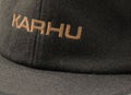Karhu Logo Cap, dark olive / brown sugar