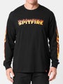 Spitfire Hot Rod Sleeves Longsleeve T-Shirt, black.