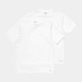 Carhartt Standard Crew Neck tee 2-pack, white + white