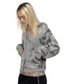 Racer Grey Camo Knit Hoodie