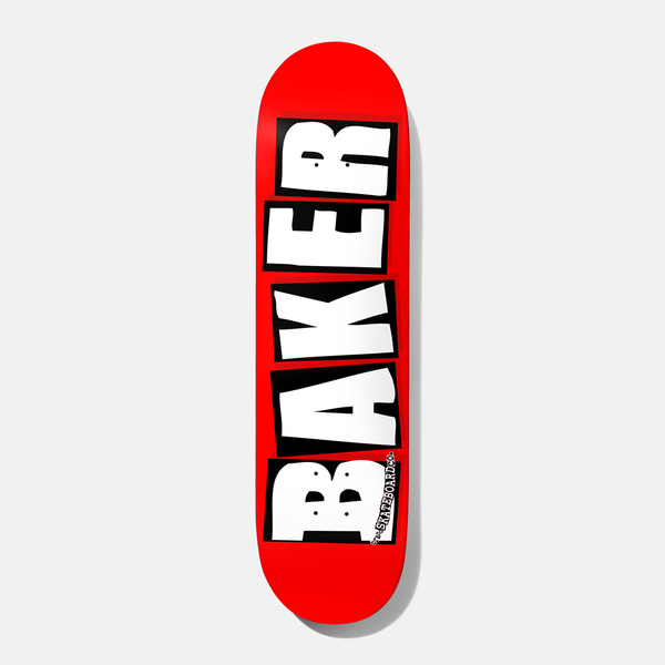 Baker Baker Brand Logo Deck, red / white