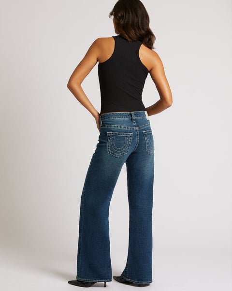 True Religion Bobbi Baggy, dark wash