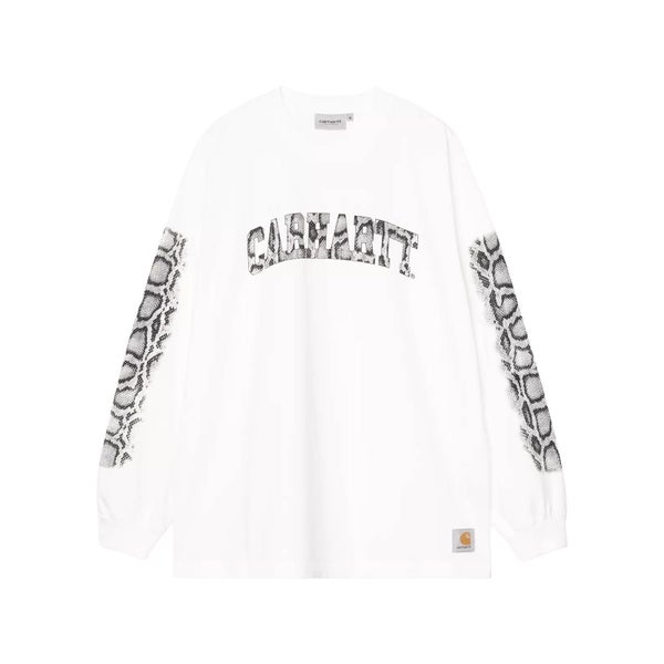 Carhartt Snake Camo LS Tee, white