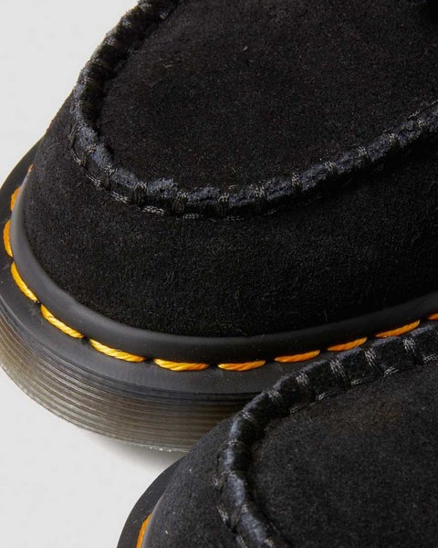 Dr. Martens Adrian, black E H Suede, black