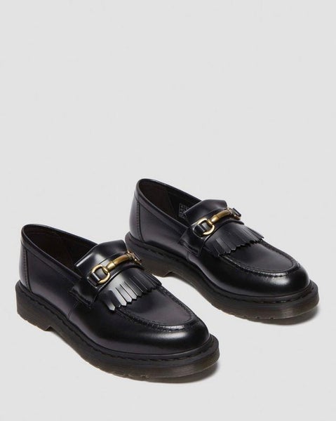 Dr Martens Adrian Snaffle, black polished smooth