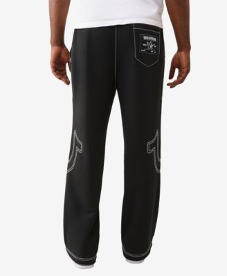 True Religion Baggy Big T Sweatpants,  jet black