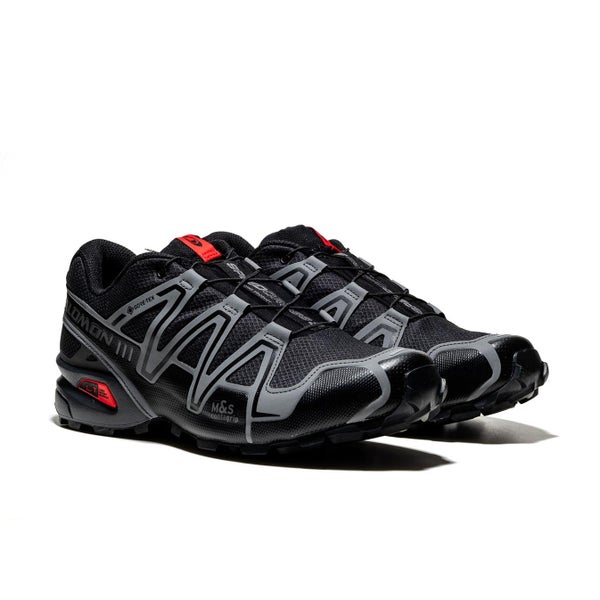 Salomon Speedcross 3 GORE-TEX, black / asphalt / flame scarlet