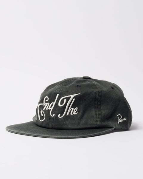 Parra The End 6-Panel hat, black