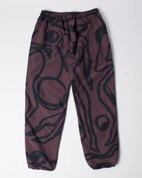 Parra Freak Scene Track Pants, brown