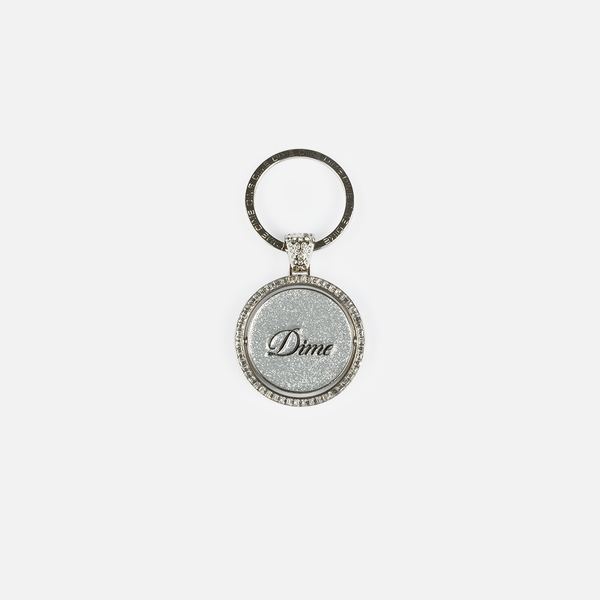 Dime Iced Out Keychain
