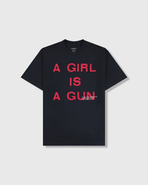 Pleasures A Girl Is A Gun Tee, black