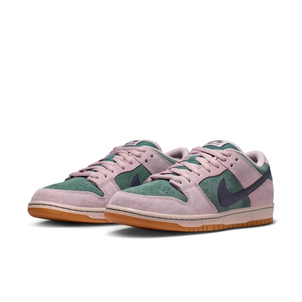 Nikek SB Dunk Low, mineral slate / particle rose