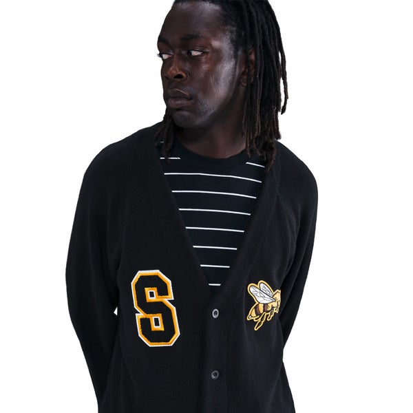Nike SB Collagial Cardigan, black / yellow
