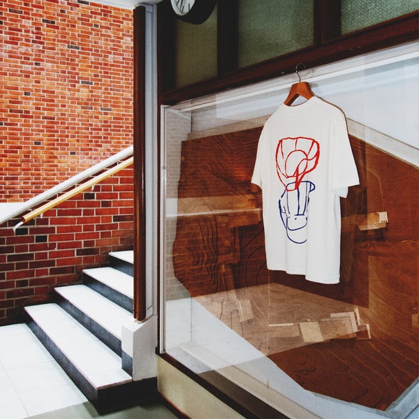 Beyond Lines Tee, cream