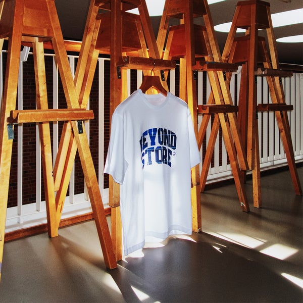 Beyond Tiles Tee, white