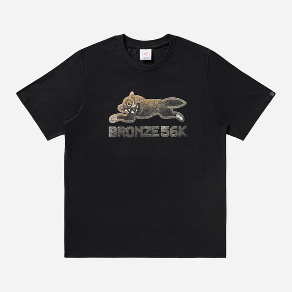 Bronze X Ice Cream Wunning Dog Tee, black