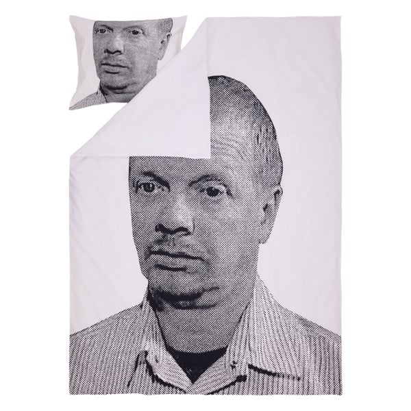 Makia Kummeli Tonni Duvet Set, white / black