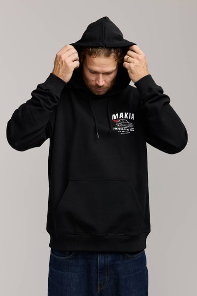 Makia Kummeli Racing Hoodie, black