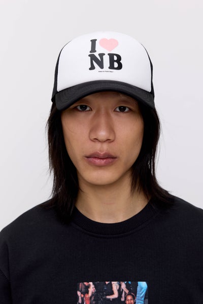 Makia Nylon Beat Trucker Cap, black