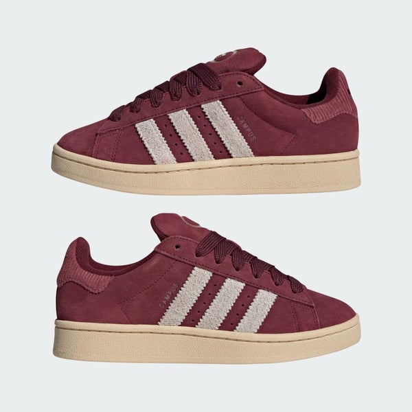adidas Campus 00's Women's, shadow red / off white / preloved crimson