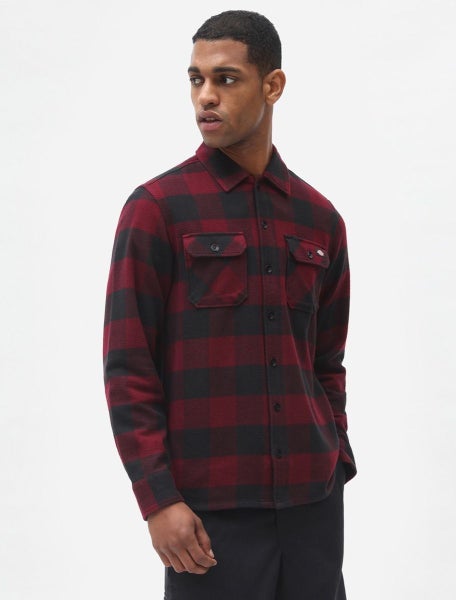 Dickies Sacramento Shirt, maroon