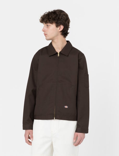 Dickies Unlined Eisenhower Jacket, dark brown