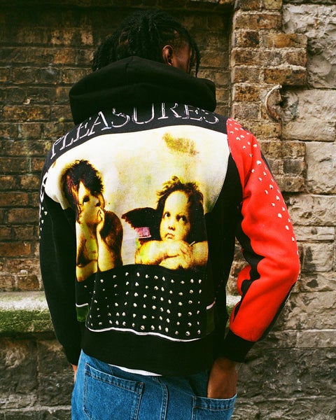 Pleasures Explosion Hood, black / multi