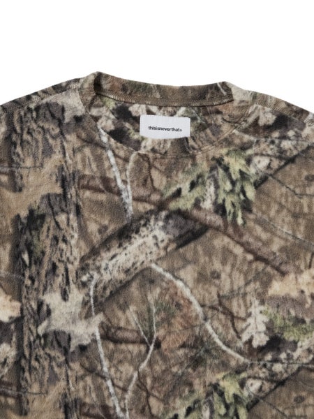 thisisneverthat Fleece Crewneck, camo