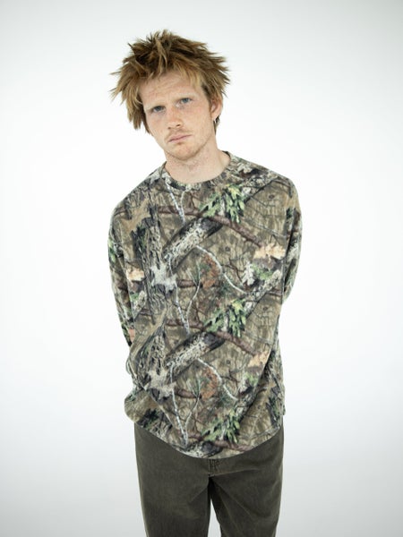 thisisneverthat Fleece Crewneck, camo